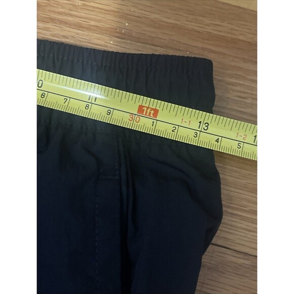 NIKE Windrunner High-Waisted Woven Open-Hem Pants Size XS Black NEW FV7655-010 - Picture 13 of 15